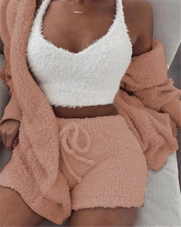 CozyChic Knit Set ( 3 Pieces )