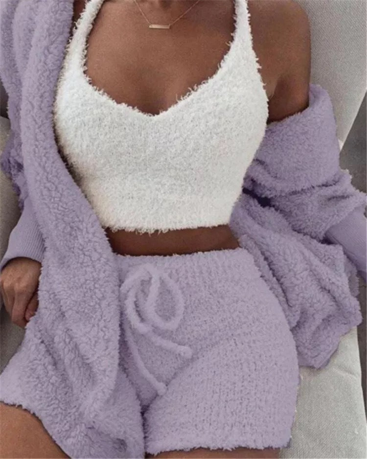 CozyChic Knit Set ( 3 Pieces )