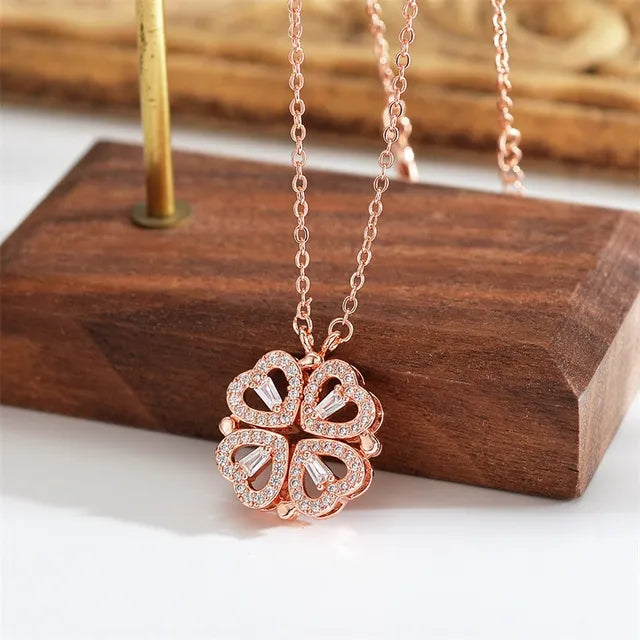 Charming Clover Love Magnetic Pendant