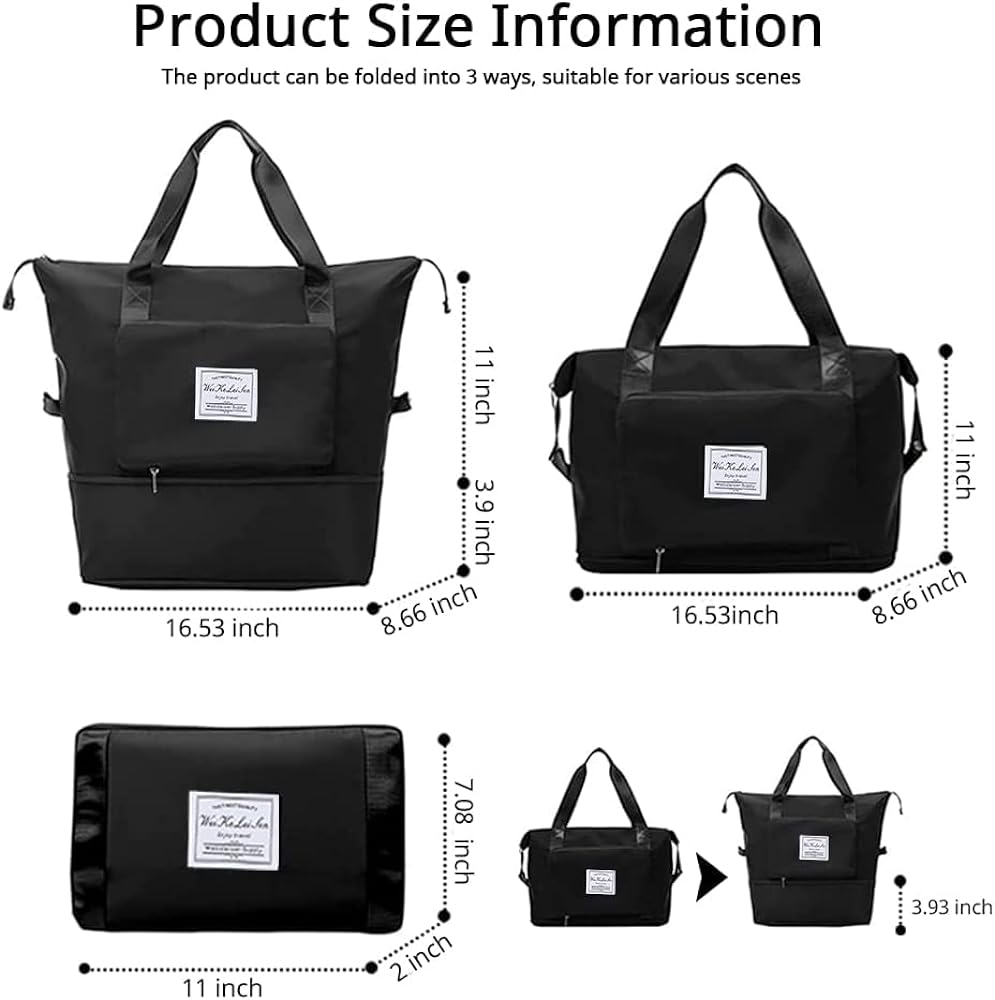 FoldNGo™ : The Ultimate Foldable Travel Bag