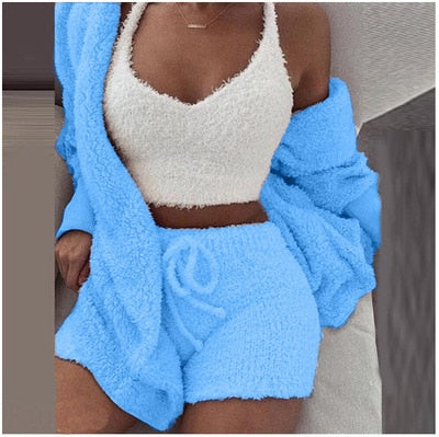 CozyChic Knit Set ( 3 Pieces )
