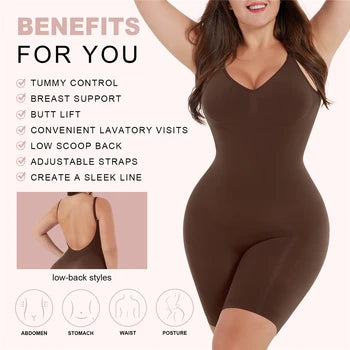 CurveSculptor™ Tummy Control Low Back Bodysuit