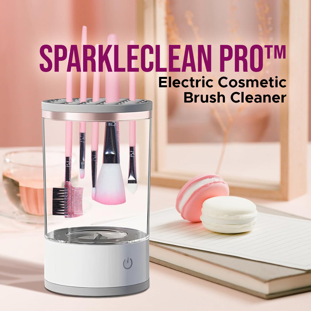 SparkleClean Pro™ Electric Cosmetic Brush Cleaner