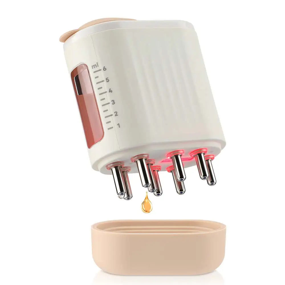 RadiantRoots : Advanced Scalp Care Massager with Red Light Therapy