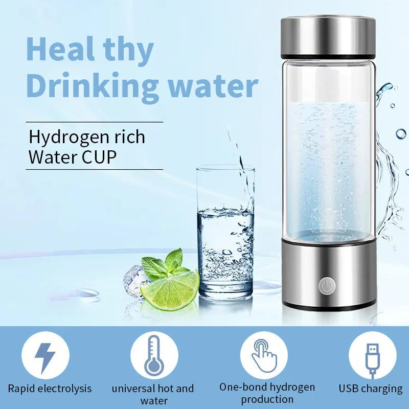 HydroGenuis - Hydrogen Water Bottle