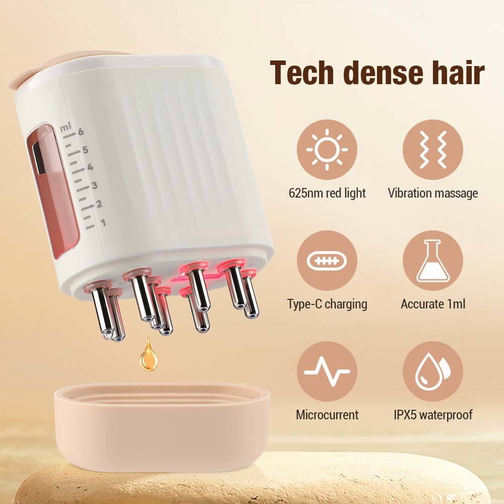 RadiantRoots : Advanced Scalp Care Massager with Red Light Therapy