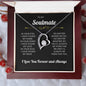 To My Soulmate l I Love You Forever & Always -Forever Love Necklace