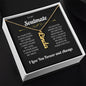 To My Soulmate | I Love You Forever & Always - Personalized Flower Name Necklace