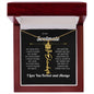 To My Soulmate | I Love You & Always - Personalized Flower Name Necklace