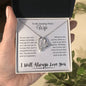 To My Amazing Future Wife | I Will Always Love You - Forever Love Necklace