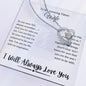To My Amazing Future Wife | I Will Always Love You - Forever Love Necklace