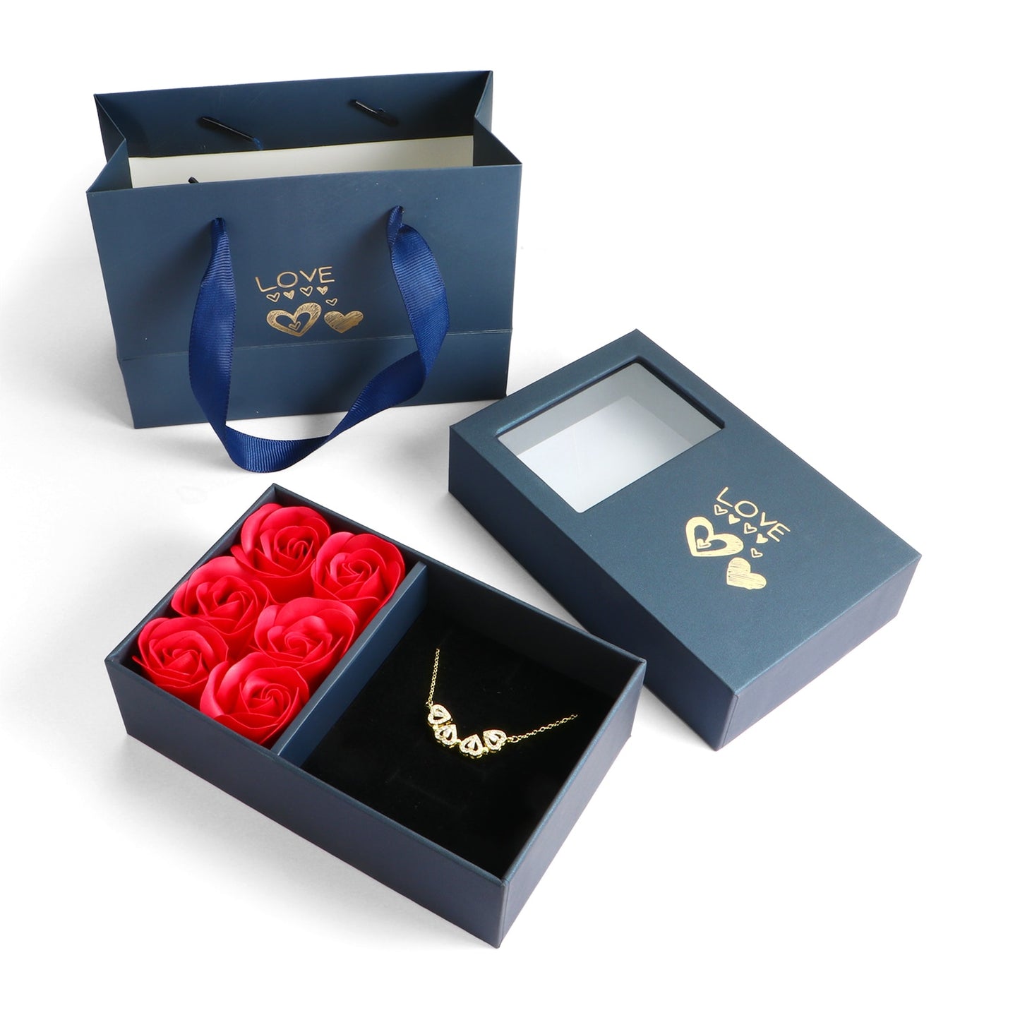 Charm Of Fortune Four Leaf Clover Necklace