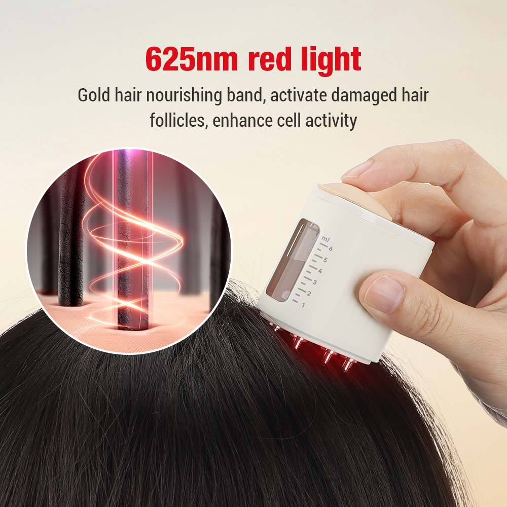 RadiantRoots : Advanced Scalp Care Massager with Red Light Therapy