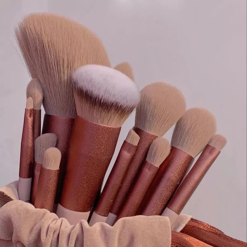 Palette Perfection : 13 Pcs Makeup Brush Set